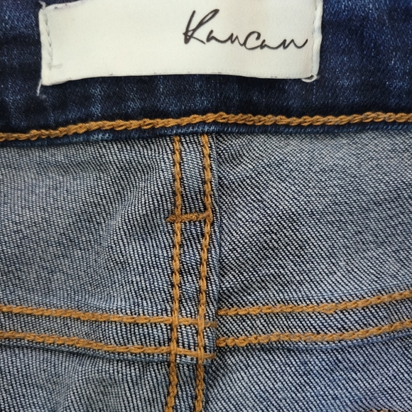 KANCAN: “THE PENNY” SUPER SKINNY JEANS  - KC9142D with COPPER BUTTONFLY - Picture 11 of 14